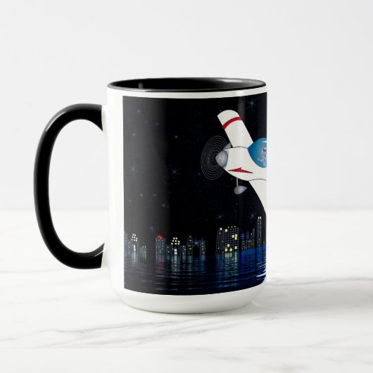 Stimulering van het vliegen met hoog bereik van dr mok (Links)