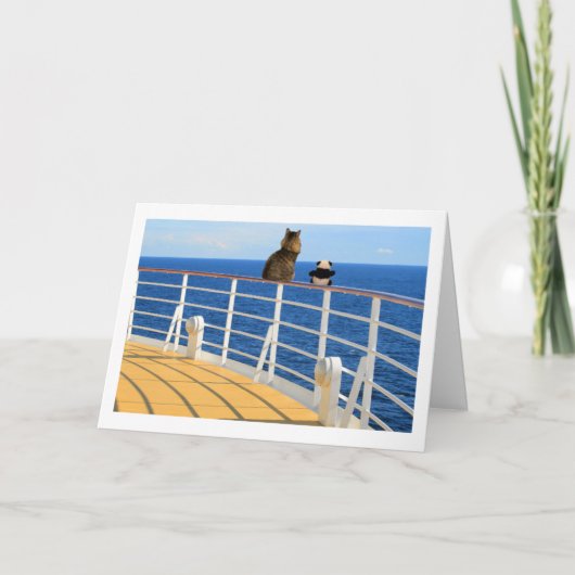 Stimulez et carte de croisière de panda (Devant)