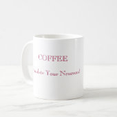 Stimulez vos neurones ! tasse de café (Devant gauche)