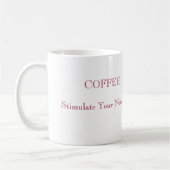 Stimulez vos neurones ! tasse de café (Gauche)