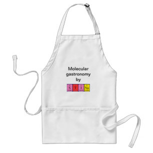 Stina Periodieke Naam Apron Standaard Schort