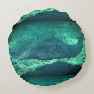 Sting Ray Rond Kussen