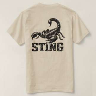 “Sting” Schorpioen Grafische T-shirt