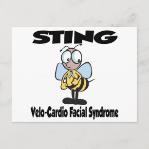 STING Velo-Cardio Facial Syndrome Briefkaart