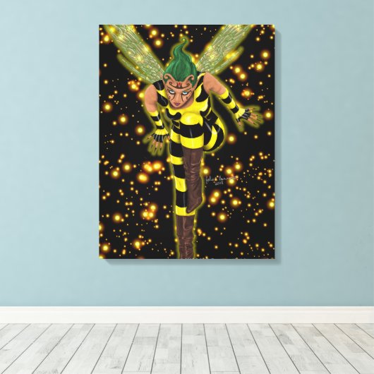 Stinger Canvas Afdruk (Insitu (Houten vloer))