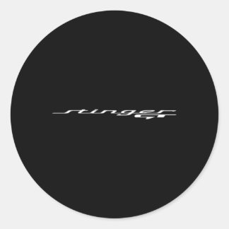 Stinger Gt Ronde Sticker
