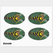 Stinger Oval Ovale Sticker (Vel)