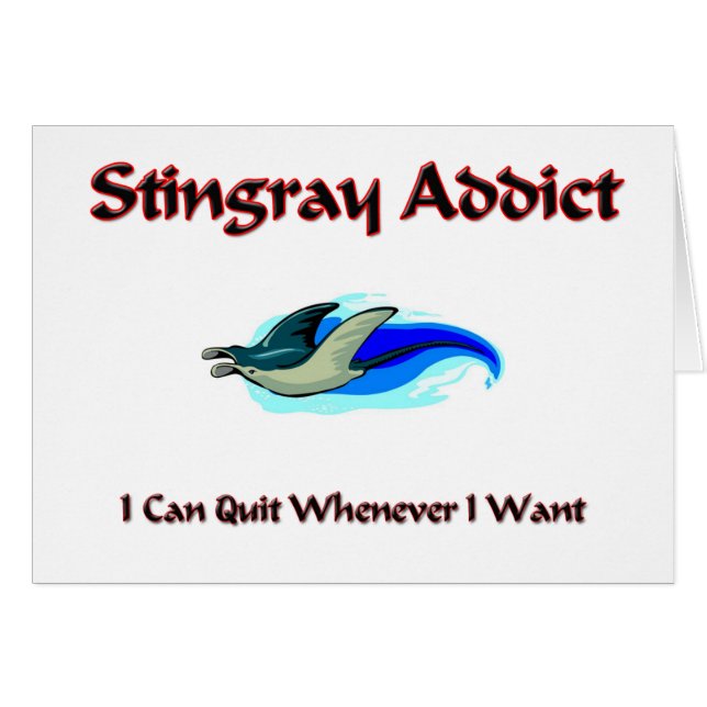 Stingray Addict (Voorkant Horizontaal)