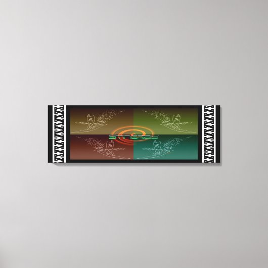 Stingray Canvas Afdruk (Voorkant)