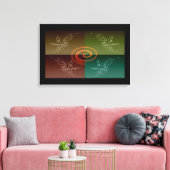 Stingray Canvas Afdruk (Insitu (Woonkamer))