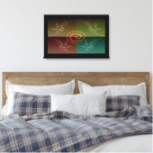 Stingray Canvas Afdruk (Insitu (Slaapkamer))