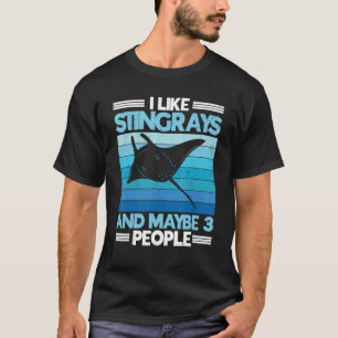 Stingray Manta Ray Zee Life Animal Ocean Creature T-shirt