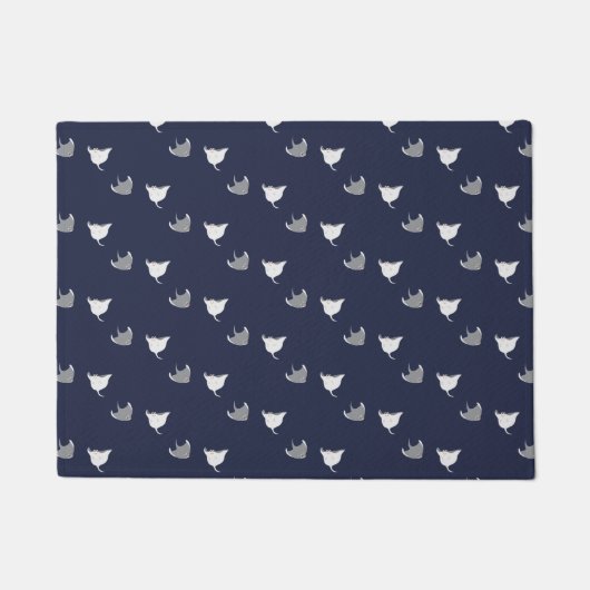 Stingray Patroon Deurmat (Voorkant)