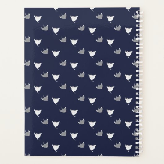 Stingray Patroon Planner (Achterkant)