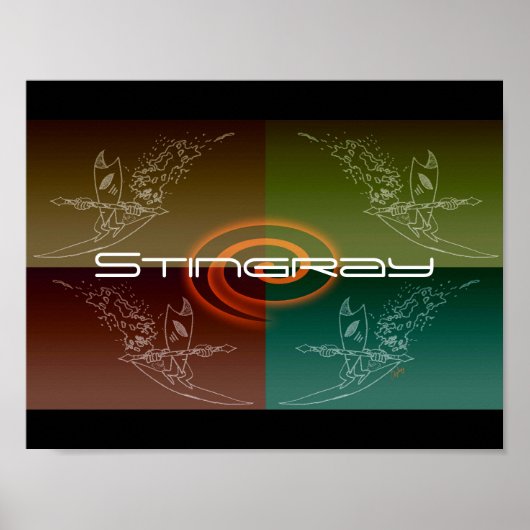 Stingray Poster (Voorkant)