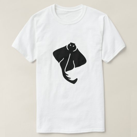 Stingray Silhouette T-Shirt (Design voorkant)