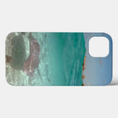 Stingray underwater in Bora Bora iPad case (Achterkant (horizontaal))