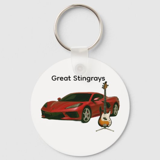 Stingrays Rock Sleutelhanger (Achterkant)