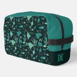 Stingrays Underwater Sea Life Personalised Toilettasje