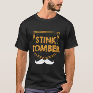 Stink Bomber Grappig Papa Humor Papa Gross Joke T-shirt