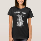Stink Bug Beetle and Halyomorpha Halys T-shirt (Voorkant)