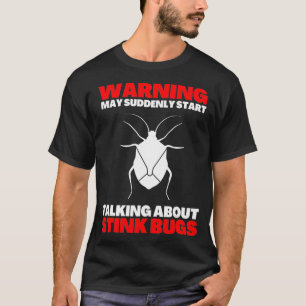 Stink Bug Beetle and Halyomorpha Halys T-shirt