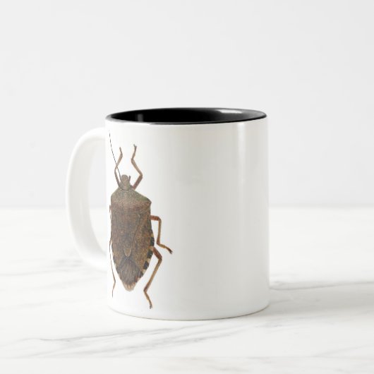Stink Bug Tweekleurige Koffiemok (Voorkant links)