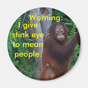 Stink Eye-knoppen Magneet