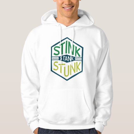Stink Stank Stunk Badge Hoodie (Voorkant)