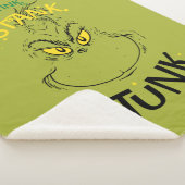 Stink Stank Stunk Mister Grinch Quote Sherpa Deken (3/4)