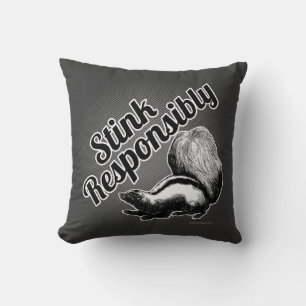Stink Verantwoordelijk Sierkussen