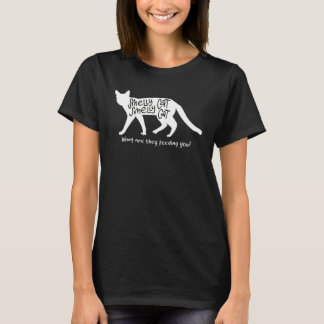 Stinkende Kat Stinkende Kat Voedt Jou Vacht Ouder T-shirt