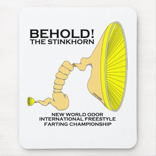 STINKHORN MOUSEPAD MUISMAT (Voorkant)