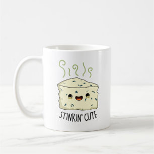 Stinkin Schattige Funny Cheese Pun Koffiemok