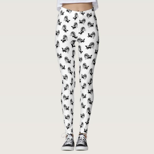  stinkpatronen - ACHTERGRONDKLEUR Leggings (Voorkant)