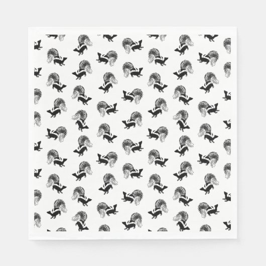  stinkpatronen - ACHTERGRONDKLEUR Servet (Voorkant)