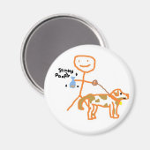 Stinky Poop Magnet Magneet (Voorkant / Achterkant)