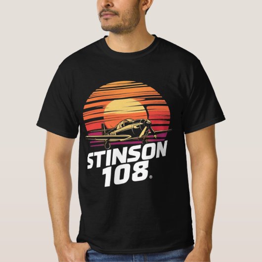 STINSON 108 T-SHIRT (Voorkant)