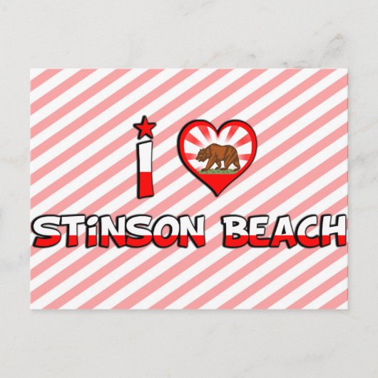 Stinson Beach, CA Briefkaart (Voorkant)