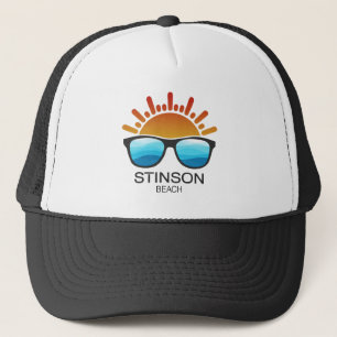 Stinson Beach California Zonnebrillen Trucker Pet