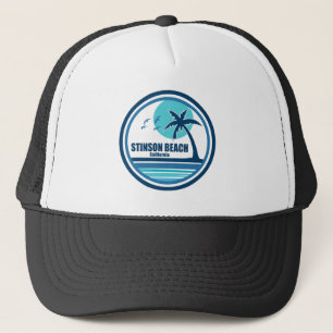 Stinson Beach Californië Palmboom Vogels Trucker Pet