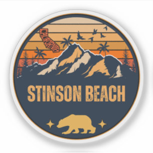 Stinson Beach, Californië Sticker