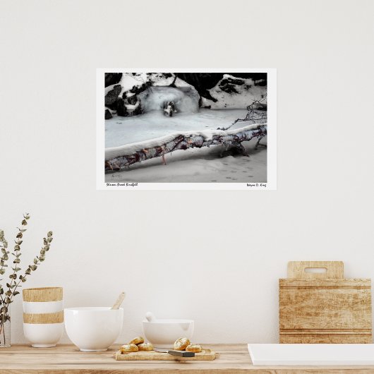 Stinson Brook Birchfall Poster (Cuisine)