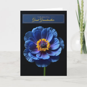 Stip Azure Bloem Kaart