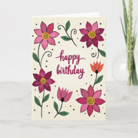 Stip Celebratie Bloemkaart