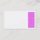 Stip Motief - Magenta Visitekaartje (Achterkant)