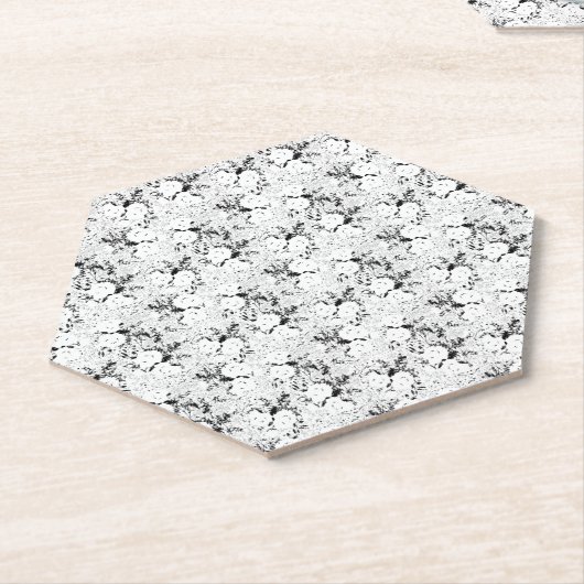 Stip, Zwarte Koe Kartonnen Onderzetters (Schuin)