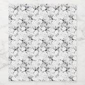 Stip, Zwarte Koe Wijn Etiket (Enkel label)