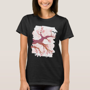 Stipes Sakura Japanse Cherry Flower Blossom Japan T-shirt