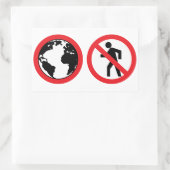 STIPKY Kerk van Euthanasie Rechthoekige Sticker (Tas)